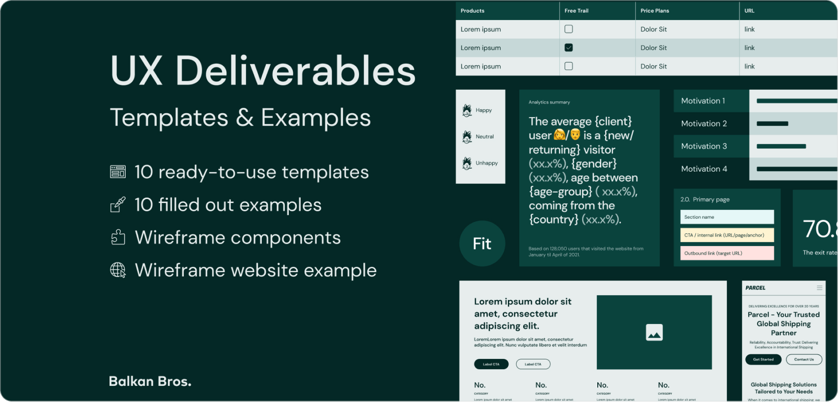 Useful UX Templates